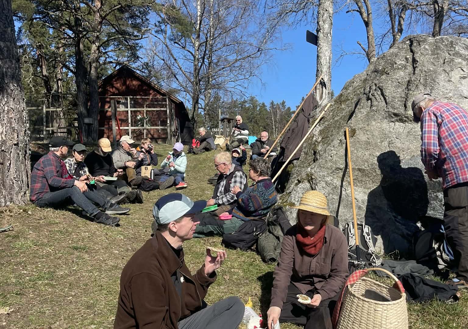 Fika på ängen