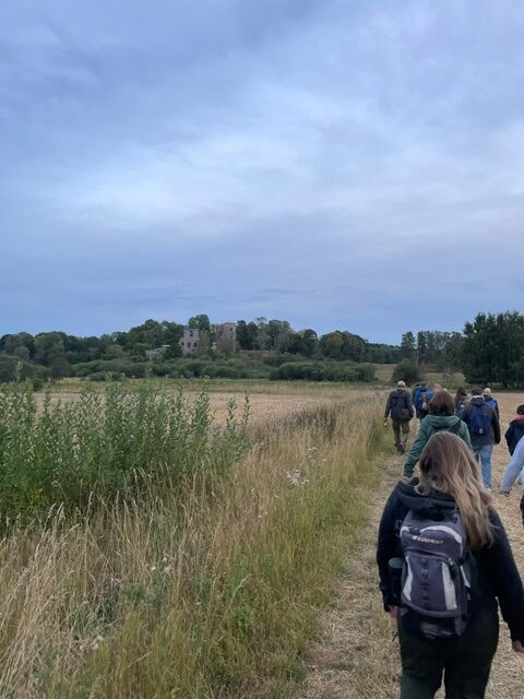 Bat night, Mörby slottsruin
